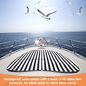 billiga Djurstöd och vård-1st vinddriven fågelavstötare vinddriven fågelavstötare, 1st, 360 graders reflekterande spegeldesign, roterande lager, ingen ström eller batterier behövs - fågelkontrollenhet, fågelavstötare