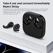 abordables Auriculares TWS-T70 TWS True auriculares inalámbricos En el oido Bluetooth 5.3 Estéreo Larga duración de la batería Control táctil inteligente para Apple Samsung Huawei Xiaomi MI Viaje Ciclismo Teléfono Móvil Viajes