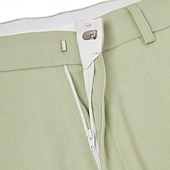 abordables Maillots de plage-Costumes décontractés d&#039;été pour hommes mariages bleu ciel sauge mode quotidienne couleur unie ajustement standard 2 pièces à simple boutonnage deux boutons