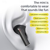 cheap Telephone &amp; Business Headsets-Max 80 Bluetooth 5.3 Hands-Free In-Ear Headset Ergonomic Design Surround Sound Hi-Fi for Fitness &amp; Mobile Phones