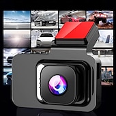 Недорогие Видеорегистраторы для авто-Видеорегистратор для автомобиля HD 1080p камера заднего вида видеорегистратор циклическая запись обнаружение движения ночное видение автомобильный видеорегистратор автомобильный регистратор g сенсор