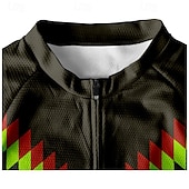 levne Pánské dresy-Pánské Cyklodres Krátký rukáv Kolo Tričko Dres se 3 zadními kapsami Horská cyklistika Prodyšné Rychleschnoucí Anatomický design Odvod Žlutá Červená Modrá Sportovní Oblečení