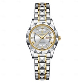 levne Quartz hodinky-Dámské Křemenný Náramkové hodinky Retro ročník Wristwatch LCD VODĚODOLNÝ Pásek z nerezové oceli Hodinky