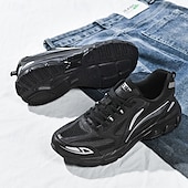Χαμηλού Κόστους Ανδρικά Sneakers-ανδρικά αθλητικά παπούτσια τρεξίματος λευκά και πορτοκαλί με ελαφρύ πλέγμα – ευέλικτα αθλητικά παπούτσια για μπάσκετ και καθημερινή χρήση