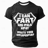 abordables Camisetas divertidas para hombres-Hombre Argot divertido Camiseta Manga Corta Camiseta Impresión 3D Cuello Barco Camisa Moda Diario Casual Calle Casual Diario Negro Rojo Azul Piscina Verano Primavera Todas las Temporadas Ropa S M L