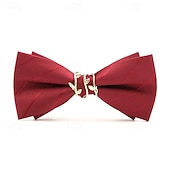 cheap Men&#039;s Ties &amp; Bow Ties-Men&#039;s Neckties Modern Contemporary Metal Solid Color Wedding Party Daily Wear