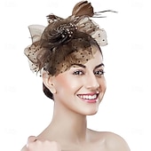 غطاء للرأس ريشة صاف قبعة فيدورا زفاف حفلة ليلية حفلة شاي سباق خيول كوكتيل عتيق لطيف مع ريش خوذة أغطية الرأس رخيصةأون فاسيناتور وقبعات-غطاء للرأس ريشة صاف قبعة فيدورا زفاف حفلة ليلية حفلة شاي سباق خيول كوكتيل عتيق لطيف مع ريش خوذة أغطية الرأس