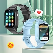 abordables Montres connectées-k26 4g enfants montre intelligente enfants smartwatch téléphone montre sim carte réveil photo sos gps localisation tracker enfant montre hd vidéo chat appel cadeau d&#039;anniversaire