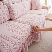 economico Copridivano-1 federa elasticizzata per cuscino divano, universale, in morbido pile polare jacquard, facile da pulire &amp;durevole