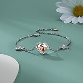 baratos Para mulheres-Pulseira Personalizada com Foto - Melhor Presente para Mãe Avó Esposa - Perfeito para o Dia das Mães Aniversário