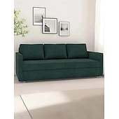 baratos Capa do sofá futon.-capa de sofá-cama capa de futon capa de poliéster acolchoado de cor sólida capa frihetcover litb capa prime