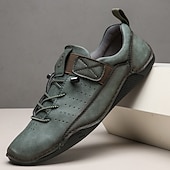 preiswerte Sneaker für Herren-Braune Casual-Sneaker für Herren – vielseitige Schlupfschuhe aus weichem Leder für Komfort im Alltag