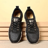 preiswerte Outdoor-Sandalen-Braune Mesh-Sport-Sneaker für Herren – leistungsstarke Sportschuhe zum Laufen, Wandern und für die Freizeit
