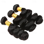voordelige 3 bundels menselijk haarweefsels-braziliaanse menselijk haar weave 3 bundels losse golfbundels menselijk haar extensions 8-28 inch