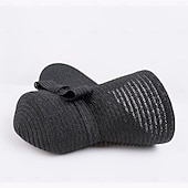 billige Festhatter-Hatter Fiber Bowlerhatter Bøttehatt Solhatt Ferie Te Fest Elegant Bryllup Med Sløyfe Tvinning Hodeplagg Hodeplagg