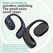 cheap Telephone &amp; Business Headsets-X29 Bluetooth 5.3 Hands-Free Headset Ear Hook Sports Hi-Fi with Charging Box for Fitness &amp; Mobile Phones