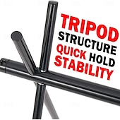 billiga Griller och matlagning utomhus-hopfällbart stativ camping hängande ställ - 4 krokar utomhus köksredskap förvaring bärbar, utomhus camping hopfällbar ställning