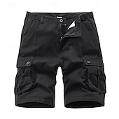economico Classico-Per uomo Pantaloncini cargo Pantaloncini mimetici Shorts Pantaloncini Estivi Multi-tasche Tasca con Patta Semplice Mimetico Comodità Indossabile Lunghezza al ginocchio All&#039;aperto Sport Quotidiano
