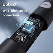 Недорогие Индивидуальная защита-Инструмент для удаления ушной серы bebird r1 - очиститель ушного канала с камерой, 1080p earscope, инструмент для удаления ушной серы с различными сменными насадками, камера с 6-светодиодной