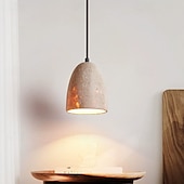 abordables Luces colgantes-12 cm Diseño de linterna Formas geométricas Lámparas Colgantes Piedra Estilo artístico Estilo retro Estilo clásico Vintage Tradicional / Clásico 110-120V 220-240V