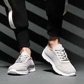 billige Sneakers til herrer-joggesko for menn – pustende lette atletiske joggesko for jogging, trening og uformelle antrekk
