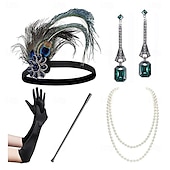 olcso Kiegészítők és még sok más-1920-as évek A nagy Gatsby Flapper fejpánt A nagy Gatsby Toll Retro Csillogó glitter Kristály / Strassz Jelmez Női Farsang Valentin nap Álarcos mulatság Party estélyi viselet Álarcos mulatság