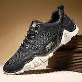 preiswerte Outdoor-Sandalen-Braune Mesh-Sport-Sneaker für Herren – leistungsstarke Sportschuhe zum Laufen, Wandern und für die Freizeit