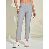 abordables Ropa de golf femenina-Mujer pantalones de golf Rosado morado Azul vaquero Negro Prendas de abajo Ropa de golf para damas Ropa Trajes Ropa Ropa