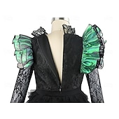 economico Costumi per bambine-Strega Fata Elphaba Vestito Abiti in tulle Costume Cosplay del film Costume di Carnevale Notte di Valpurga Travestirsi for Ragazze Bambini Halloween Carnevale Feste Performance Con il fumetto