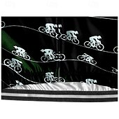 billiga Tröjor för män-Herr Cykeltröja Kortärmad Cykel T-shirt Tröja med 3 bakfickor Bergscykling Andningsfunktion Snabb tork Anatomisk design Uppsugande Vinrött Svart Blå Grafisk Lutning sporter Kläder
