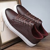Χαμηλού Κόστους Ανέμελος-ανδρικά slip-on αθλητικά παπούτσια με καφέ υφή – ευέλικτα casual παπούτσια για χαλαρές και έξυπνες περιστάσεις