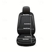 economico Coprisedili per auto-Cuscini per sedili auto traspiranti - comfort rinfrescante per tutte le stagioni, vestibilità leggera &amp;imbottitura in spugna di poliestere portatile per un maggiore relax