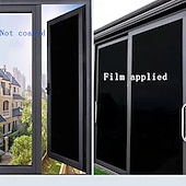 cheap Wall Stickers-Window Film, Privacy Glass Sticker for Heat Insulation, Anti-Peeping Sunshade, UV Protection for Balcony and Home