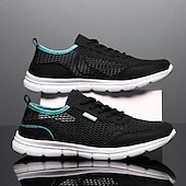 billige Sneakers til herrer-joggesko for menn – pustende lette atletiske joggesko for jogging, trening og uformelle antrekk