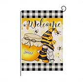 Недорогие Садовые флаги, Баннер-Флаг для сада с подсолнухами летом 12 x 18 дюймов флаги для двора и патио маленькие садовые флаги для улицы уличные флаги праздничные садовые флаги