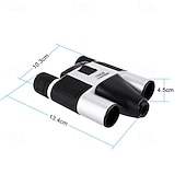 economico Telemetri e telescopi-Binocolo digitale portatile per visione notturna con registrazione video HD, sensore di luce stellare e zoom per birdwatching e uso all&#039;aperto