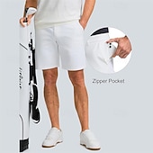 levne pracovní šortky-Pánské Šortky Pracovní šortky Golfové šortky Kapsy Bez vzoru Pohodlné Prodyšné Délka kolen Venkovní Obchod Sportovní Na běžné nošení Námořnická modř Šedá