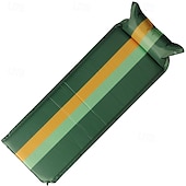 cheap Sleeping Gear-Sleeping Pad for Camping, Lightweight Memory Foam Camping Mattress with Pillow, Self Inflating Camping Pad 3cm Thick Foam, Air Mattress Inflatable Sleeping Mat for Backpacking,Hiking