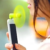 tanie Wentylatory-5 sztuk mini przenośnego wentylatora typu C – wentylator do ładowania przez USB ręczny wentylator do chłodzenia dla telefonów z systemem Android