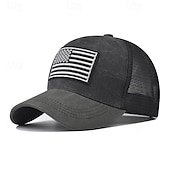abordables Disfraces de hombre-Bandera de USA Víspera de Todos los Santos Sombreros Casual Adulto Hombre Mujer Mascarada Día de la Independencia 4 de julio Casual Festival Disfraces fáciles de Halloween Disfrazarse