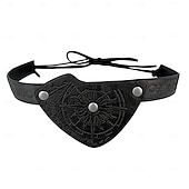 cheap Accessories and More-Medieval Renaissance Mask Eye Patch Pirate Viking Fancy Dress Men's Pirate Halloween Carnival Performance Party LARP Adults' Eye Mask