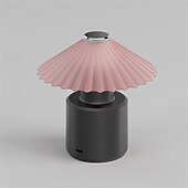 billige Dekorative lys-skrivebordslampe berøringsbryter nattlys kreativ skrivebordslampe romantisk soverom nattbordslampe sovelys stue soverom belysning usb-lading 1 stk.