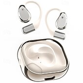 baratos Auscultadores TWS True Wireless-Fones de ouvido TWS Bluetooth 5.3 X5Pro com gancho para o ouvido e cancelamento de ruído para Apple Samsung Xiaomi Huawei
