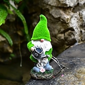 お買い得  ランドスケープライト-1個の風景ライト屋外ソーラープラッシュゴブリンドワーフライト中庭ガーデン芝生パス雰囲気装飾ライト付き