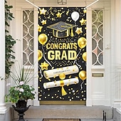 cheap Door Covers-Graduation Door Decorations Door Covers Door Tapestry Door Curtain Decoration Backdrop Indoor/Outdoor Door Banner for Front Door School Office