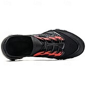 preiswerte Sneaker für Herren-Herren Sneaker Upstream-Schuhe Canyoning Lässig Outdoor PU Leder Netz Atmungsaktiv Bequem Rutschfest Schnürung Schwarz Braun Khaki Sommer Frühling