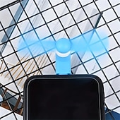 tanie Wentylatory-5 sztuk mini przenośnego wentylatora typu C – wentylator do ładowania przez USB ręczny wentylator do chłodzenia dla telefonów z systemem Android
