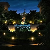 ieftine Spoturi exterioare-reflector solar cu LED IP65 proof 1/2/3 capete proiector subacvatic pentru piscină grădină gazon pădure iaz calea decor peisaj