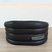 abordables Actividad al Aire Libre-Sofá inflable plegable con bomba de aire, ideal para camping, picnics, balcones y salas de estar.