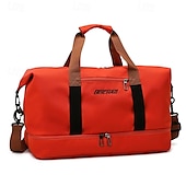 cheap Luggage &amp; Travel Storage-Weekender Bag Travel Duffel Bag with Shoe Compartment, Large Capacity Carry On Tote for Women, Gym Bag with Trolley Sleeve for Short Trips, Business Travel, Overnight, Handbag for Luggage